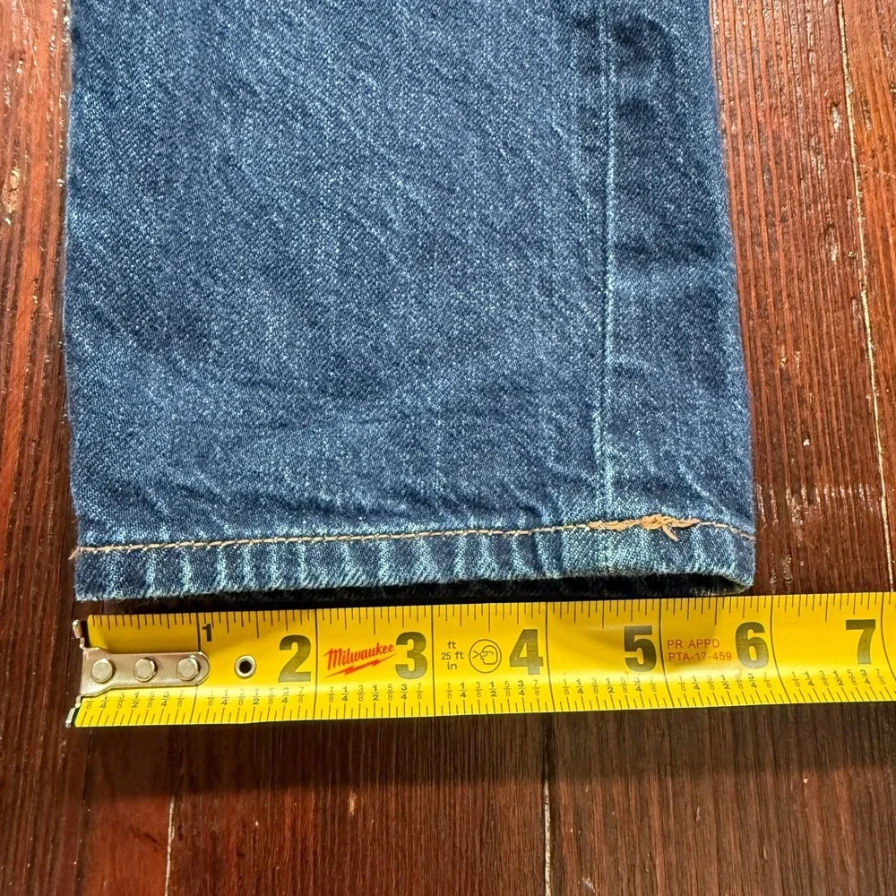 H&M Selvedge Jeans Mens 31x32‎ Blue &Denim Dark Wash Slim Tapered Turkey Preppy